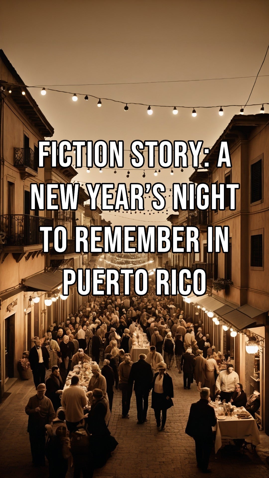 Fiction Story: A New Year’s Night to Remember in Puerto Rico