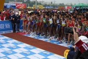 Xiaman International Marathonで3回目の成功したチップタイミングサービス